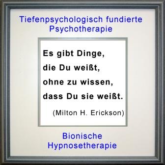 Selbstheilung mit Tiefenhypnose und Yager-Therapie Hypnotherapie nach Milton Erickson, bionische Tiefenhypnose und Yager-Therapie ermöglichen es Psychotherapeutinnen, Psychotherapeuten und Heilpraktikern für Psychotherapie, die unbewussten Ursachen vieler psychischer Störungen aufzulösen und Selbstheilung zu aktivieren._